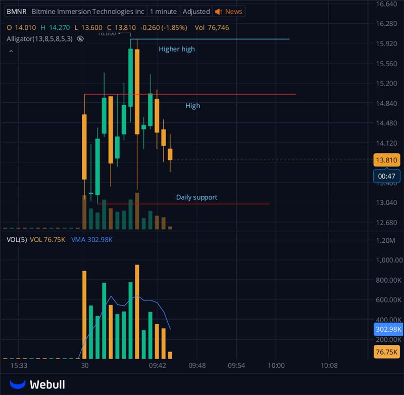 small cap $BMNR