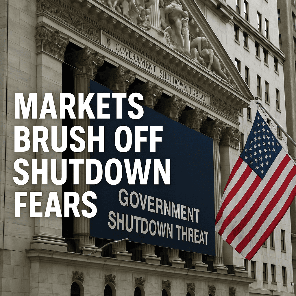 Markets Brush Off Shutdown Fears