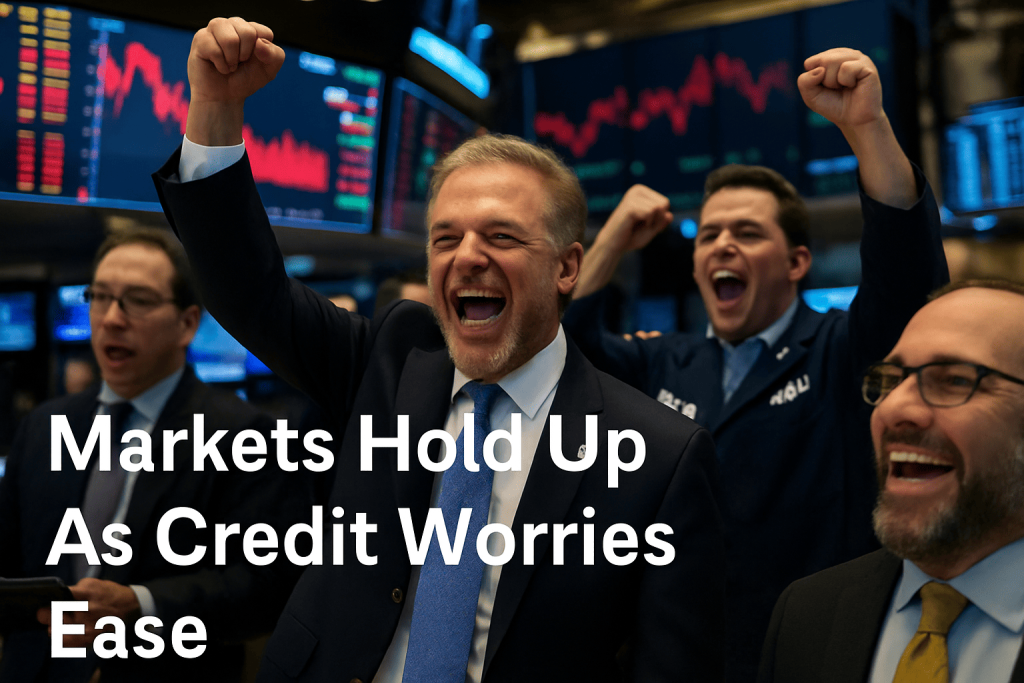 Markets Hold Up as Credit Worries Ease